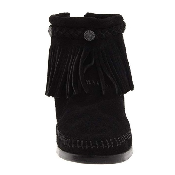 Minnetonka Hi-Top Back Zip Ankle Boot - Picture 4 of 4
